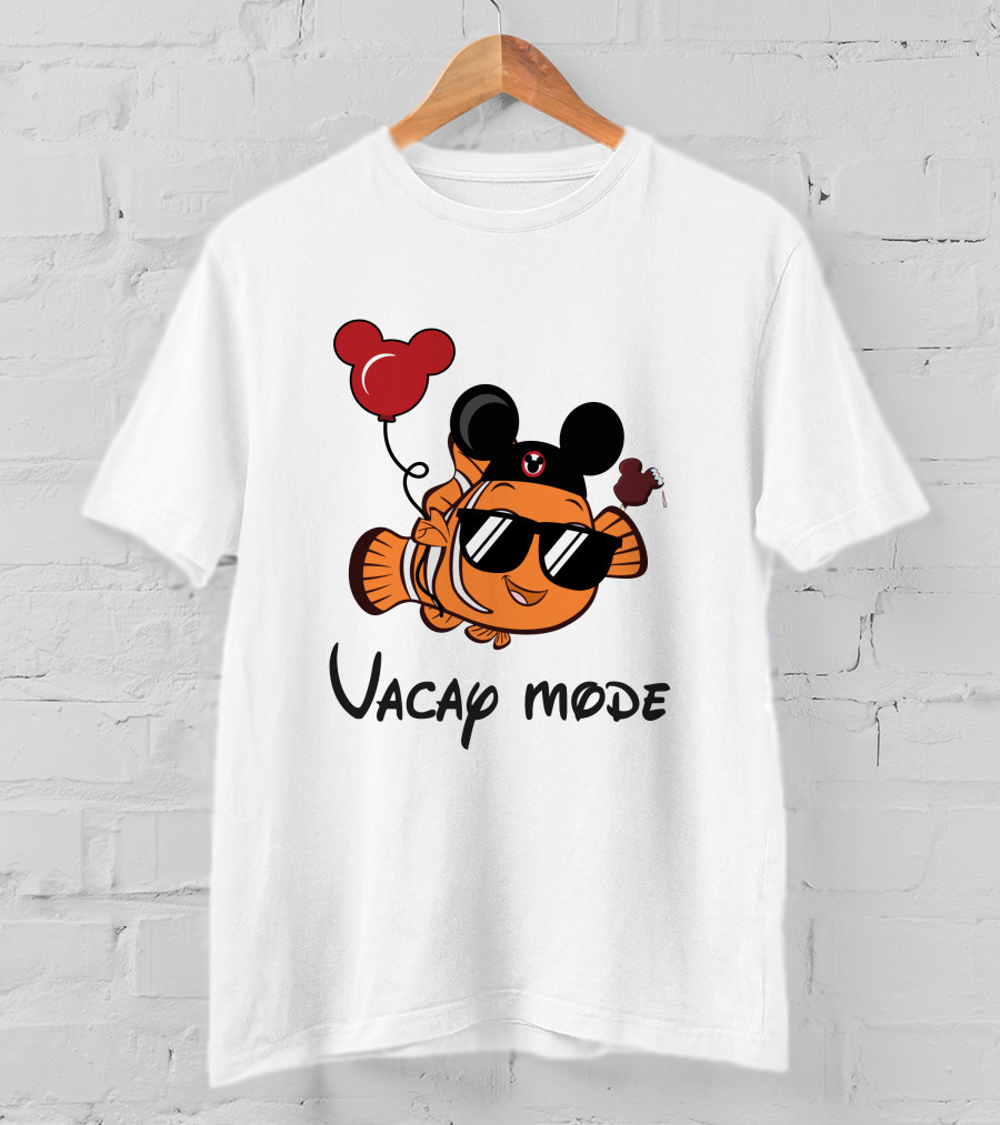 Nemo Vacay Mode Mouse Ears Balloon T-Shirt
