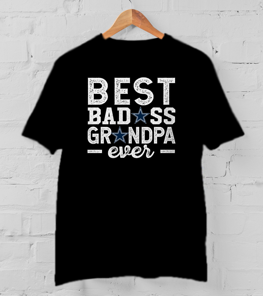 Best Badass Grandpa Ever T-Shirt
