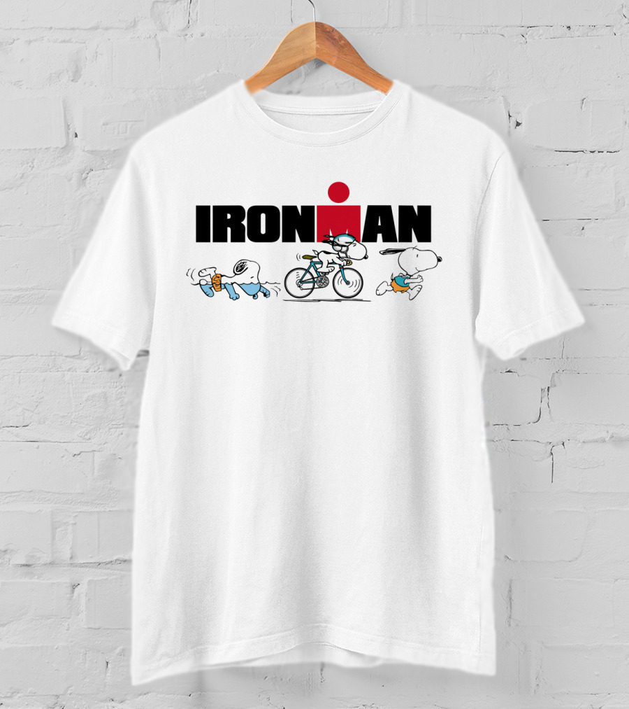 IRONMAN Snoopy Triathlon Challenge T-Shirt