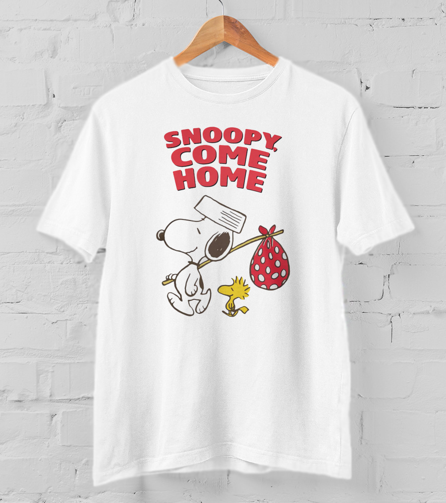 Snoopy Come Home Peanuts Vintage Cartoon T-Shirt