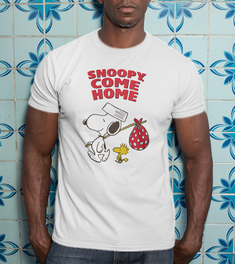 Snoopy Come Home Peanuts Vintage Cartoon T-Shirt