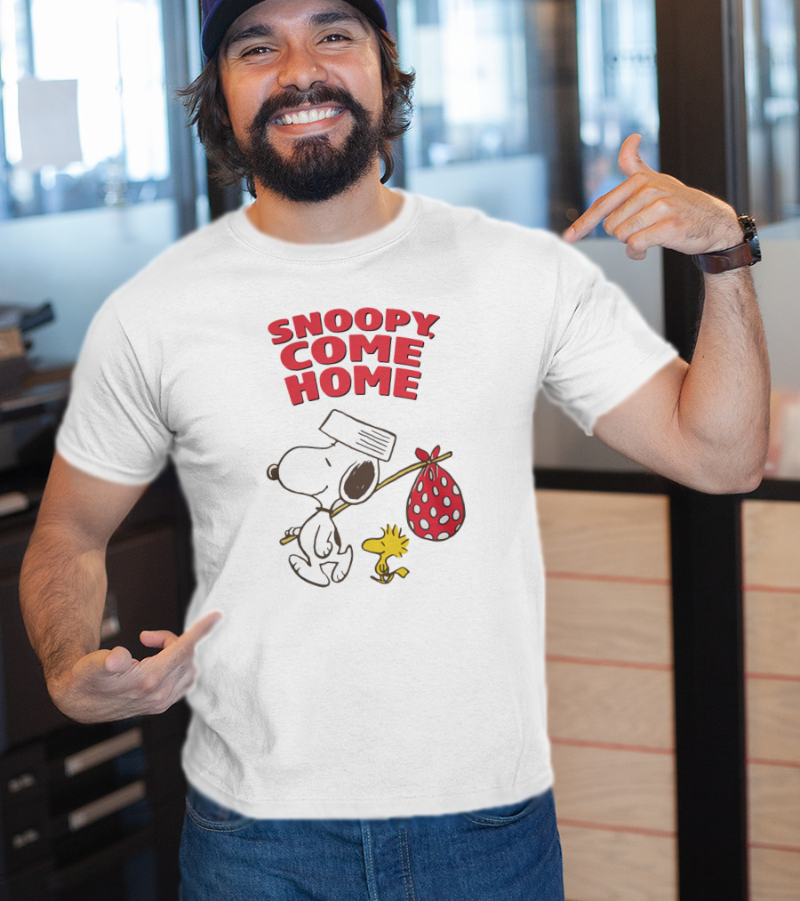 Snoopy Come Home Peanuts Vintage Cartoon T-Shirt