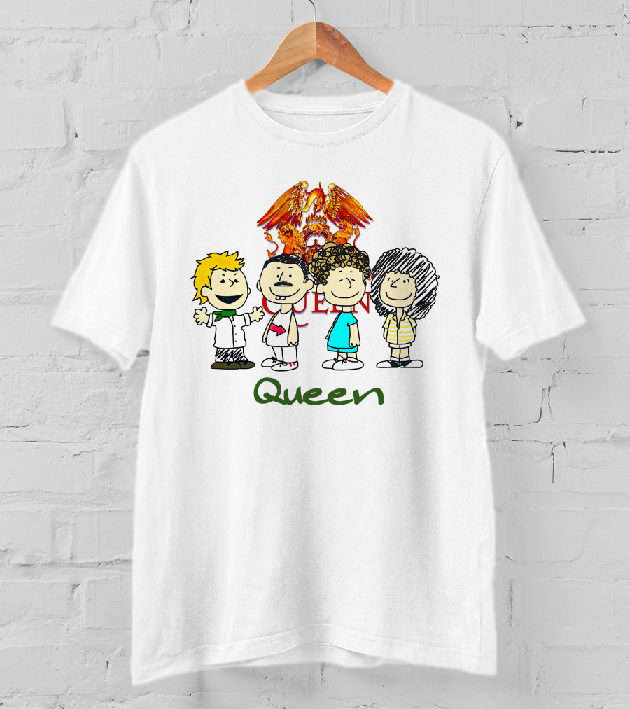 Queen Characters With Phoenix Crest T-Shirt