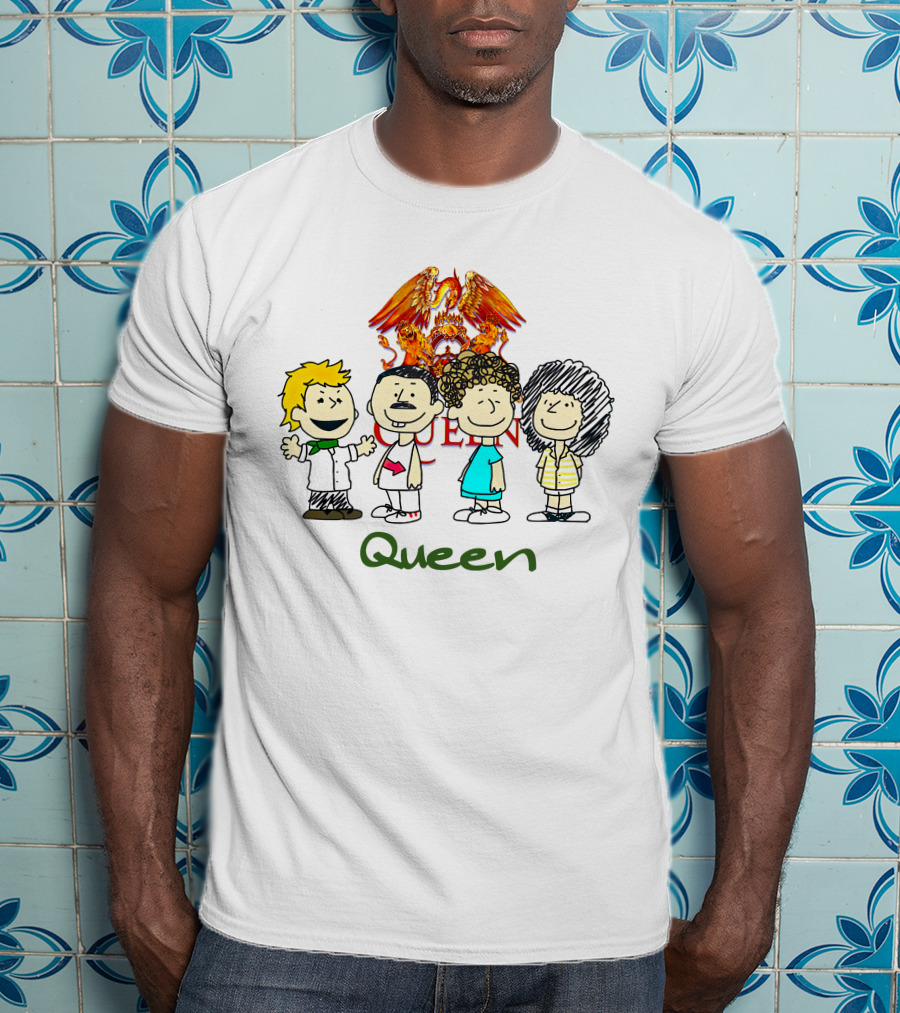 Queen Characters With Phoenix Crest T-Shirt