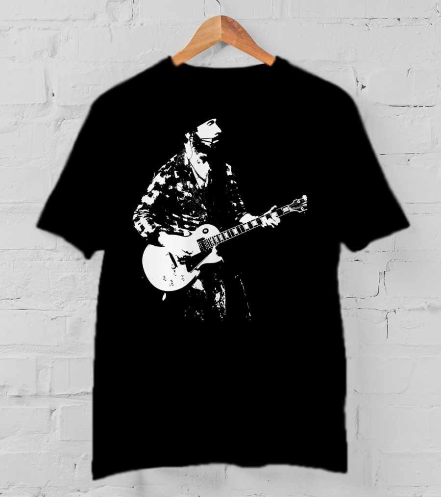 Mens Guitar Player Iconic Style Les Paul T-Shirt