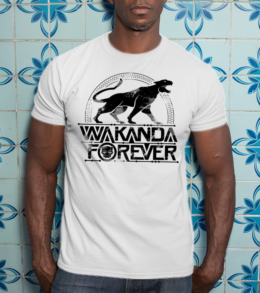 Wakanda Forever Panther T-Shirt