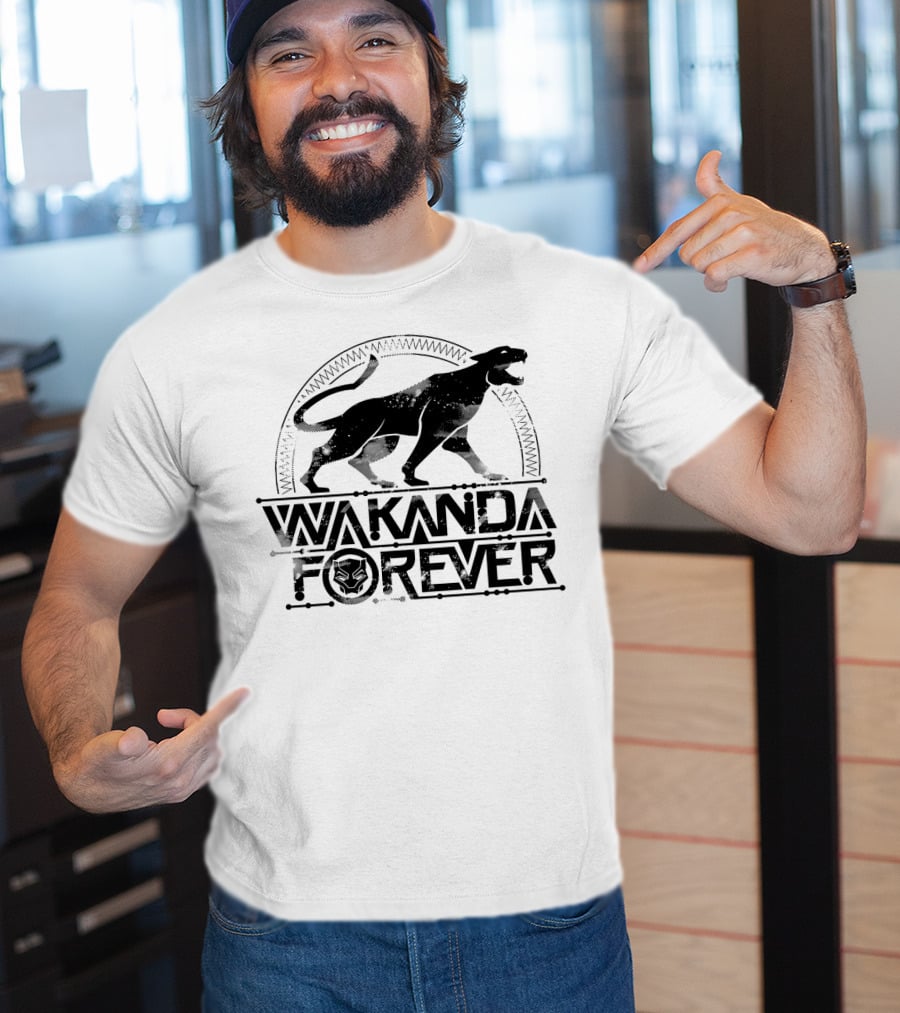 Wakanda Forever Panther T-Shirt