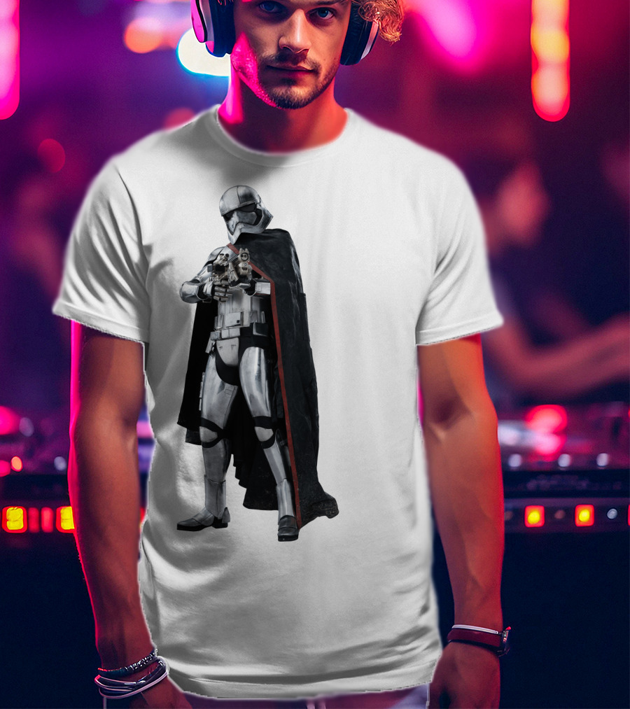Star Wars Captain Phasma Armor Cloaked T-Shirt
