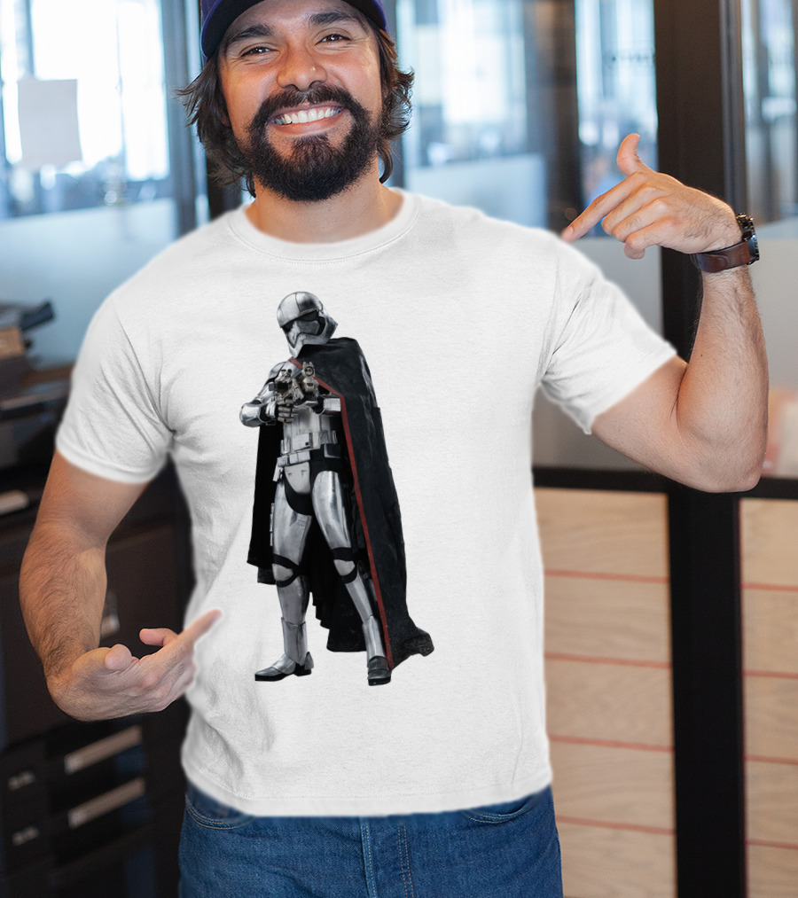 Star Wars Captain Phasma Armor Cloaked T-Shirt