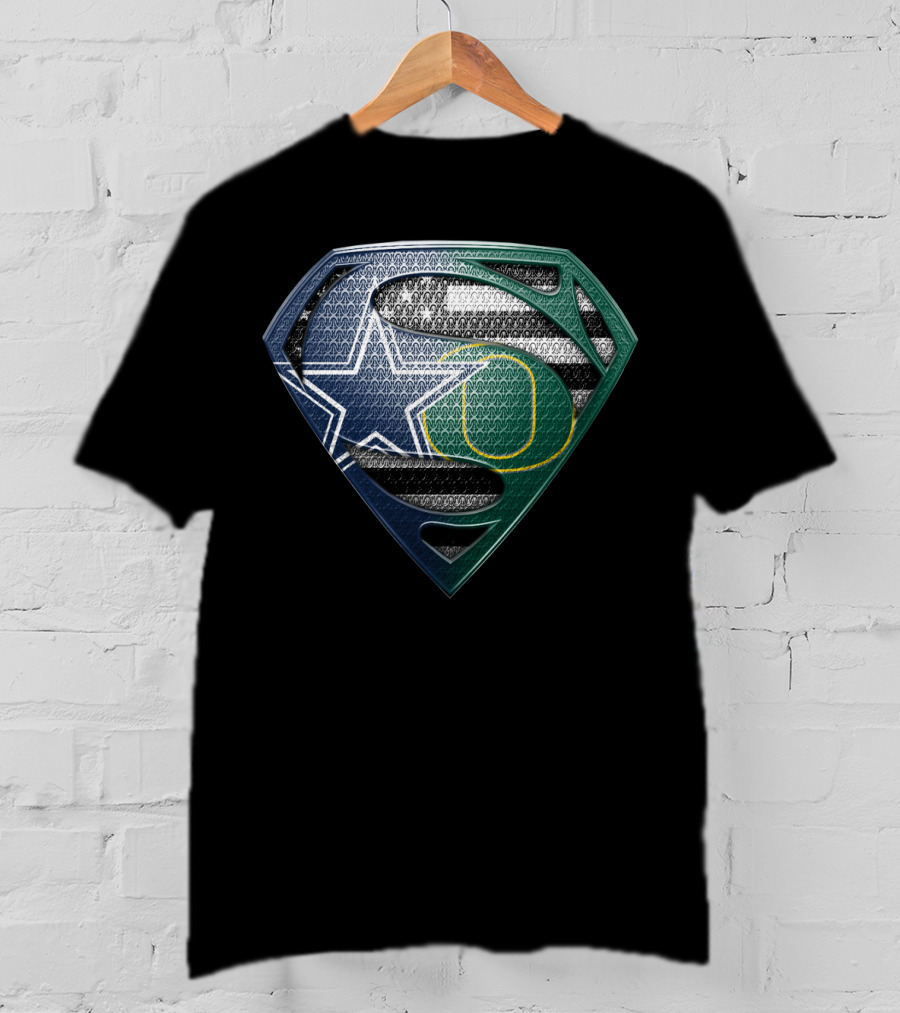 Dallas Oregon Superman Logo Sspus191 T-Shirt