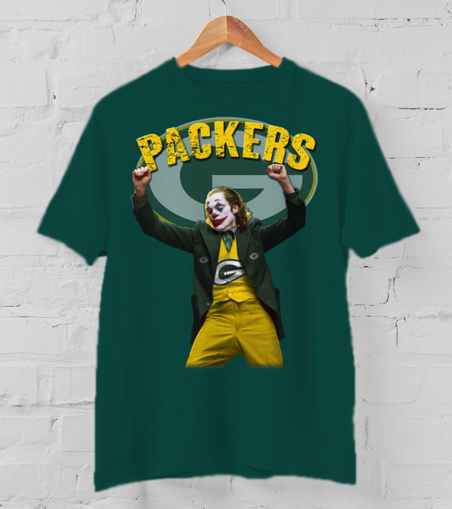 Packers Joker Fusion With Green Bay T-Shirt