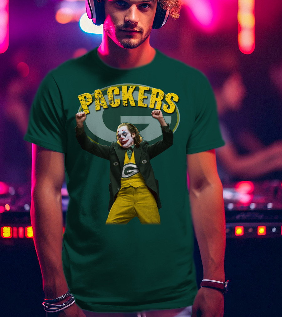 Packers Joker Fusion With Green Bay T-Shirt