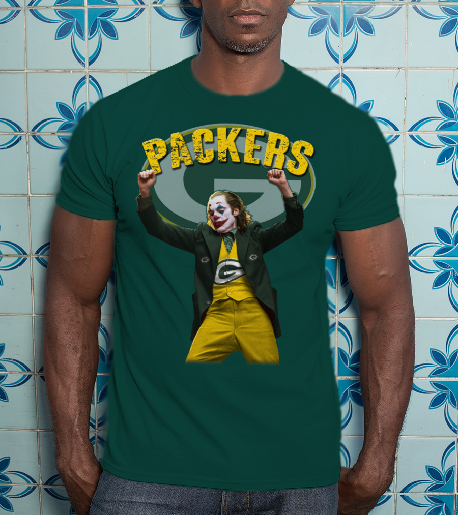 Packers Joker Fusion With Green Bay T-Shirt
