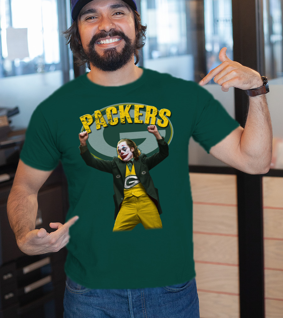 Packers Joker Fusion With Green Bay T-Shirt