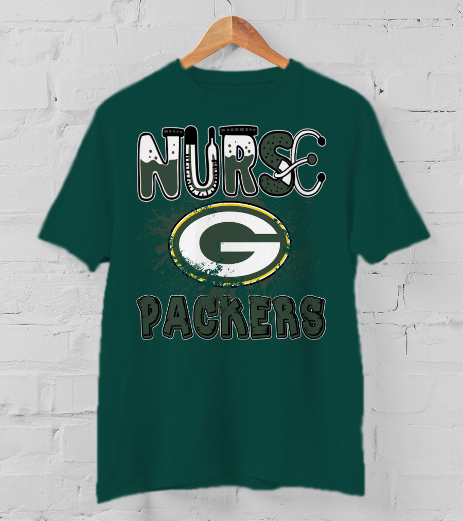 Nurse Green Bay Packers T-Shirt