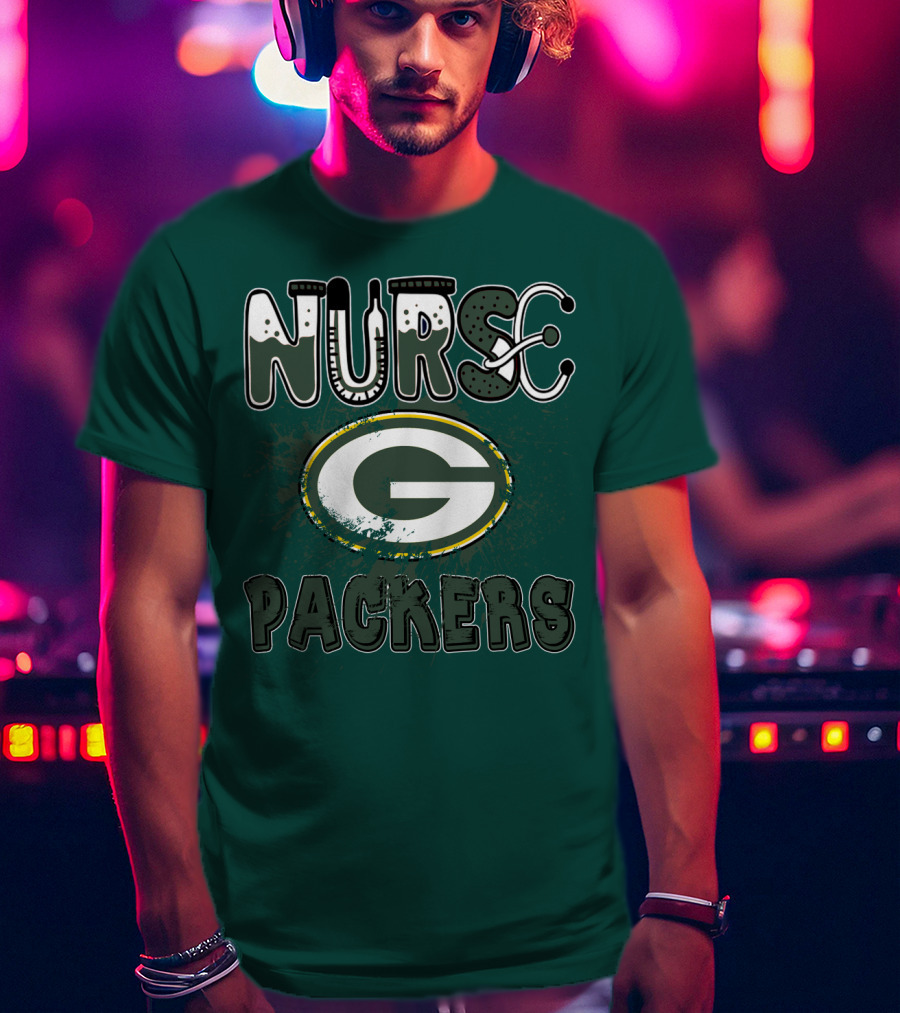 Nurse Green Bay Packers T-Shirt