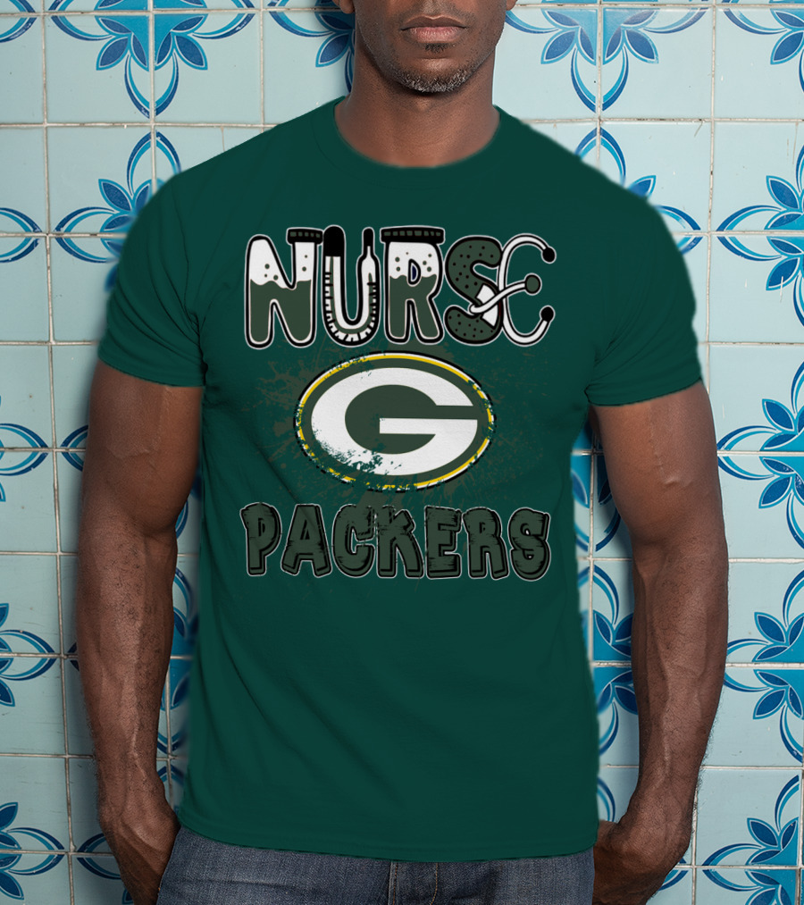 Nurse Green Bay Packers T-Shirt