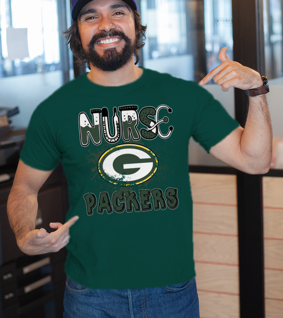 Nurse Green Bay Packers T-Shirt