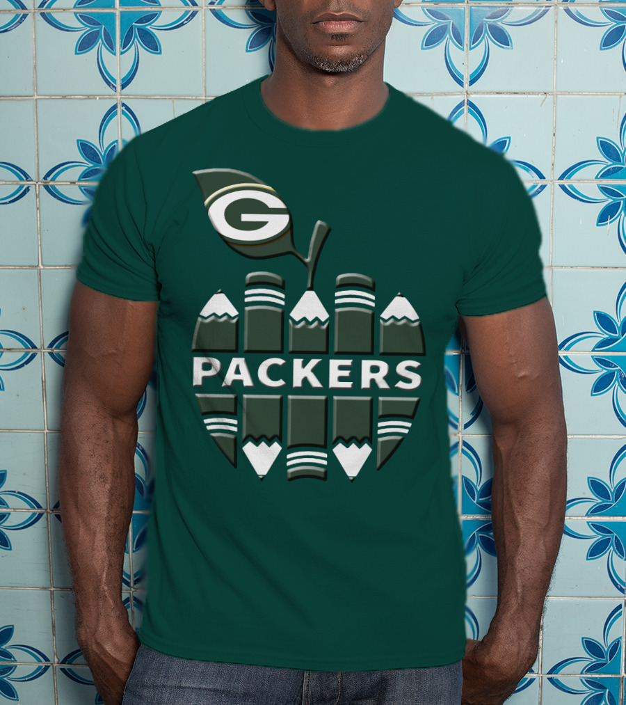 Packers Pencil Apple T-Shirt