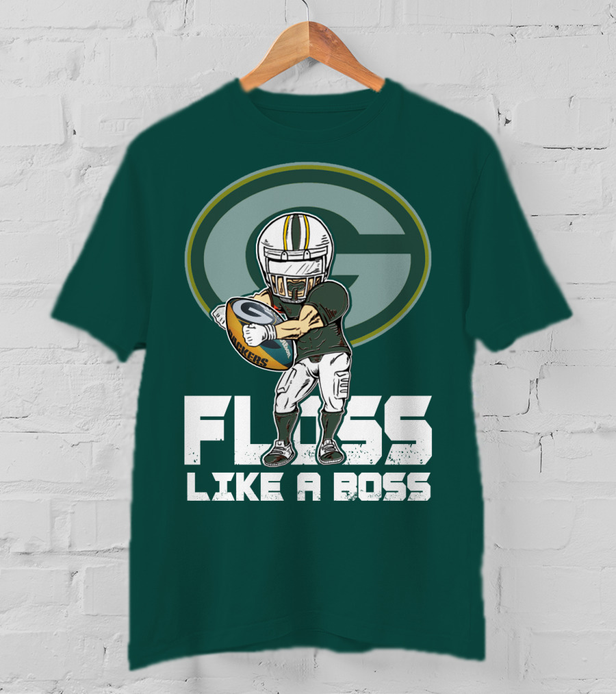 Green Bay Packers Floss Like A Boss T-Shirt