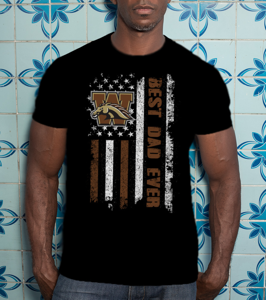 Western Michigan Broncos Best Dad Ever T-Shirt