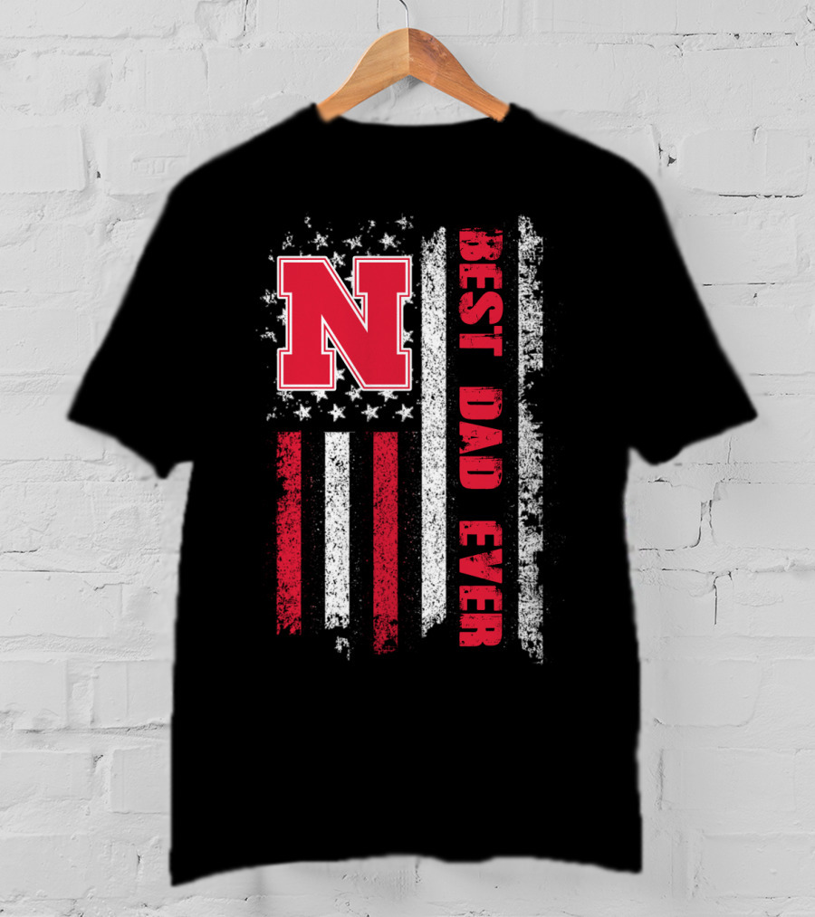 N Best Dad Ever American Flag Evd 054 T-Shirt