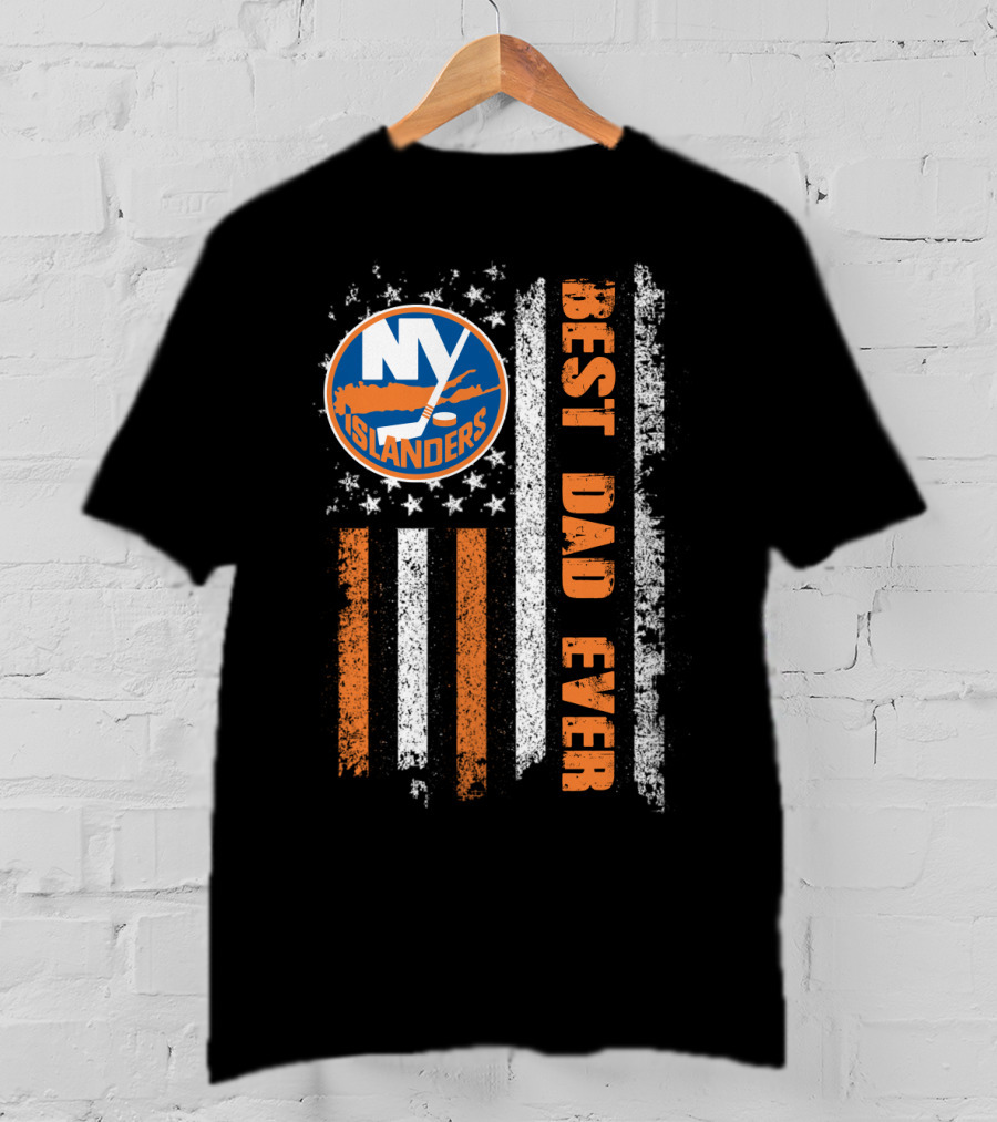 Ny Islanders Best Dad Ever Evd T-Shirt