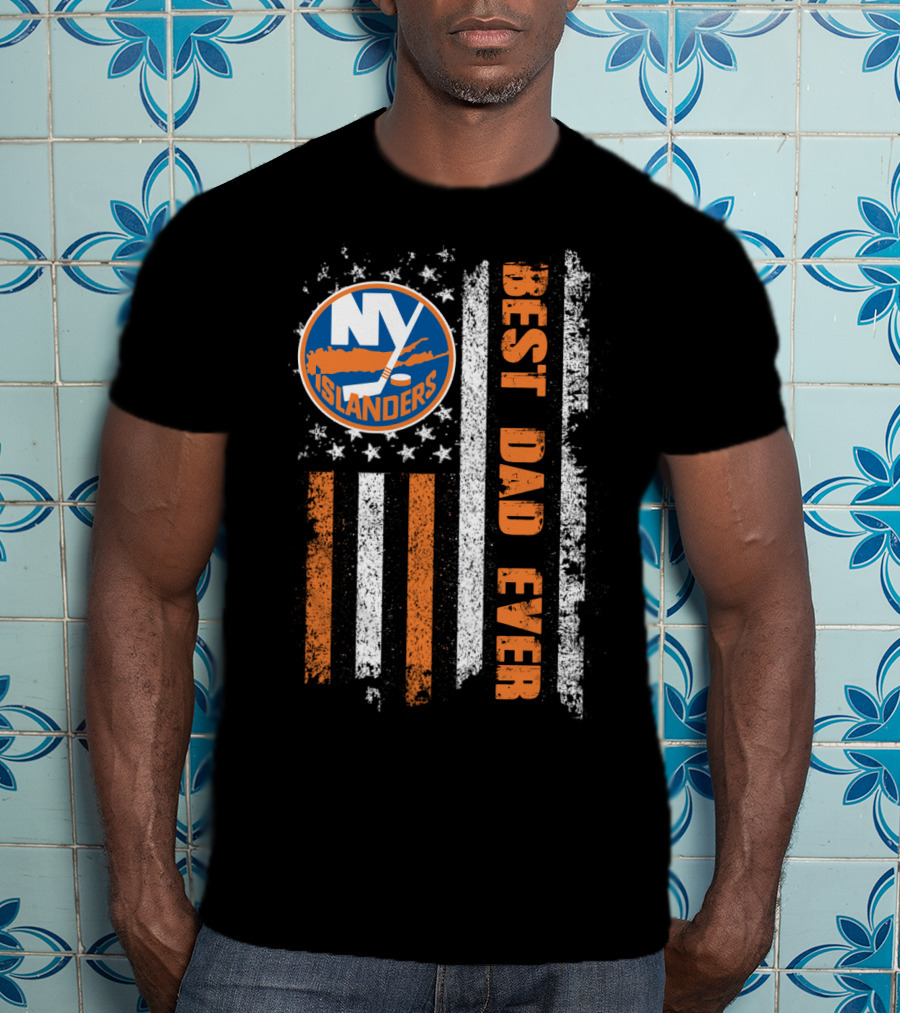 Ny Islanders Best Dad Ever Evd T-Shirt