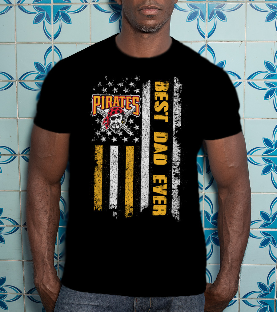 Pirates Best Dad Ever Evd 078 T-Shirt