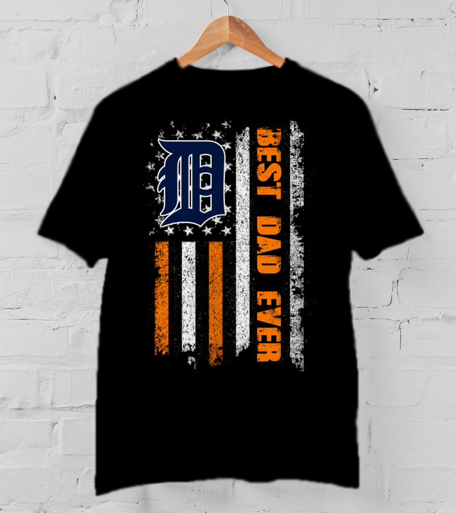 Detroit Best Dad Ever Evd 109 T-Shirt