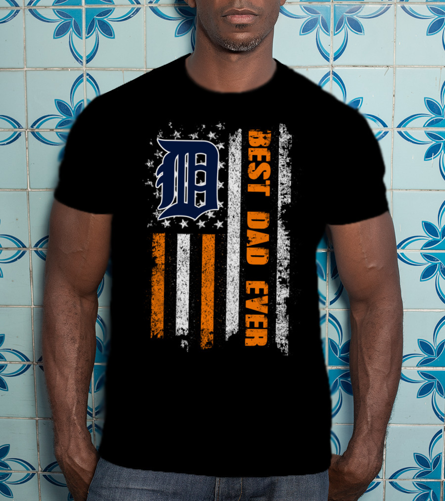 Detroit Best Dad Ever Evd 109 T-Shirt