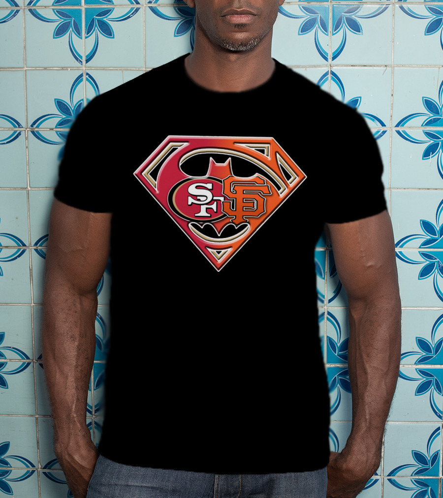 San Francisco Super Bat Sf Shield T-Shirt