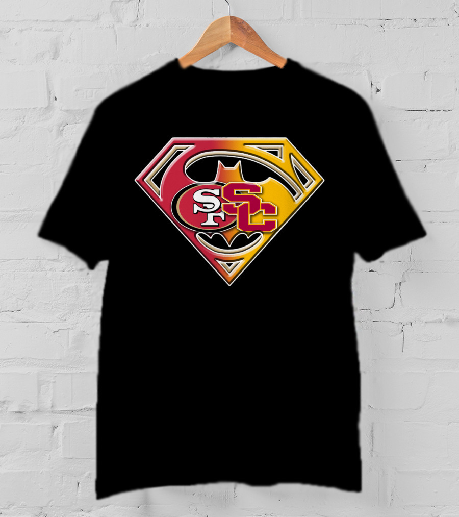 Sf Sc Superman Batman T-Shirt