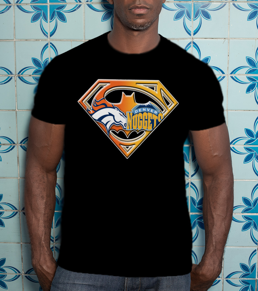 Denver Broncos Nuggets Super Bat 020 T-Shirt