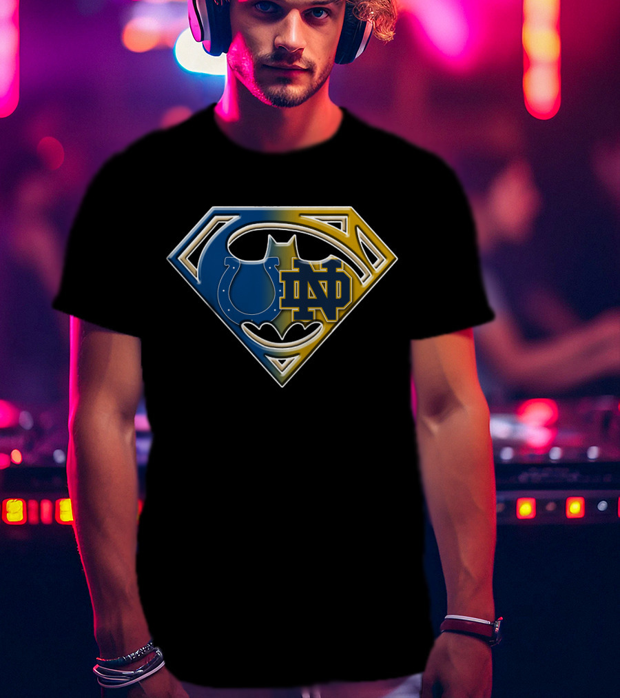 Colts Notre Dame Superhero T-Shirt