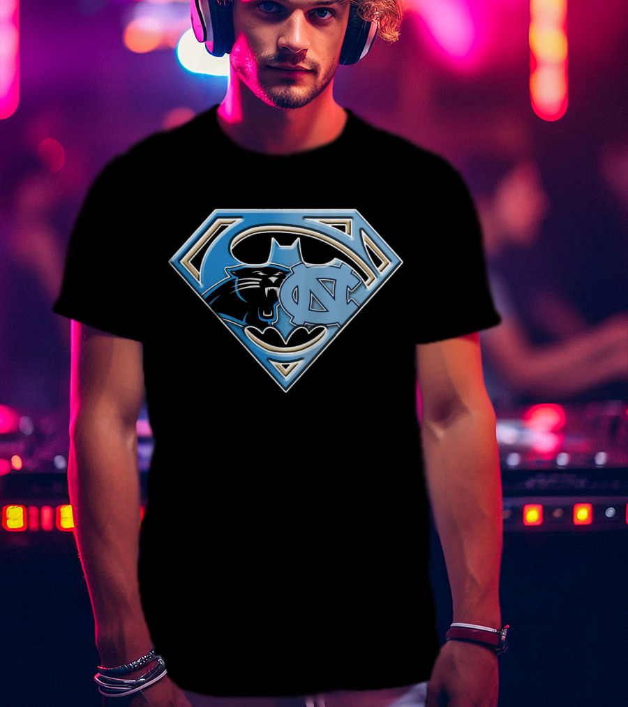 Carolina Panthers Nc Super Logo Bat 088 T-Shirt