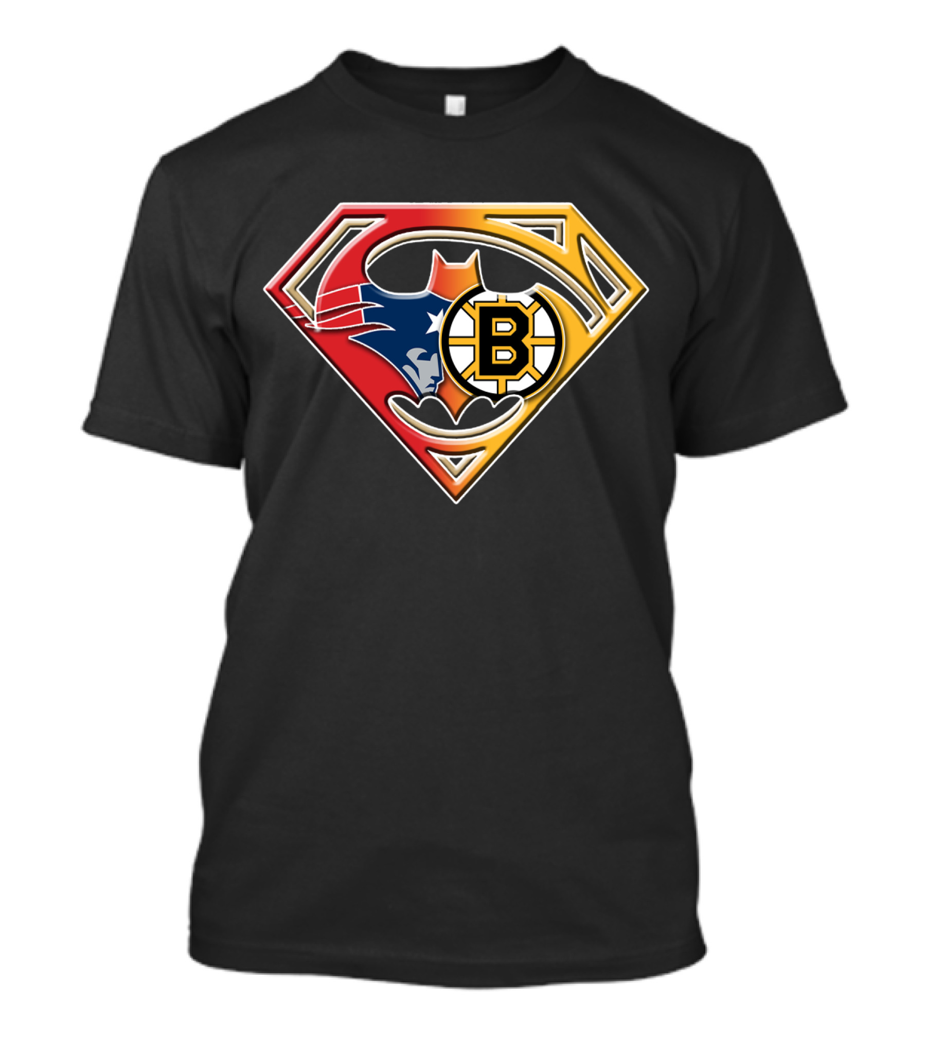 New England Sports Mashup Bat 090 T-Shirt