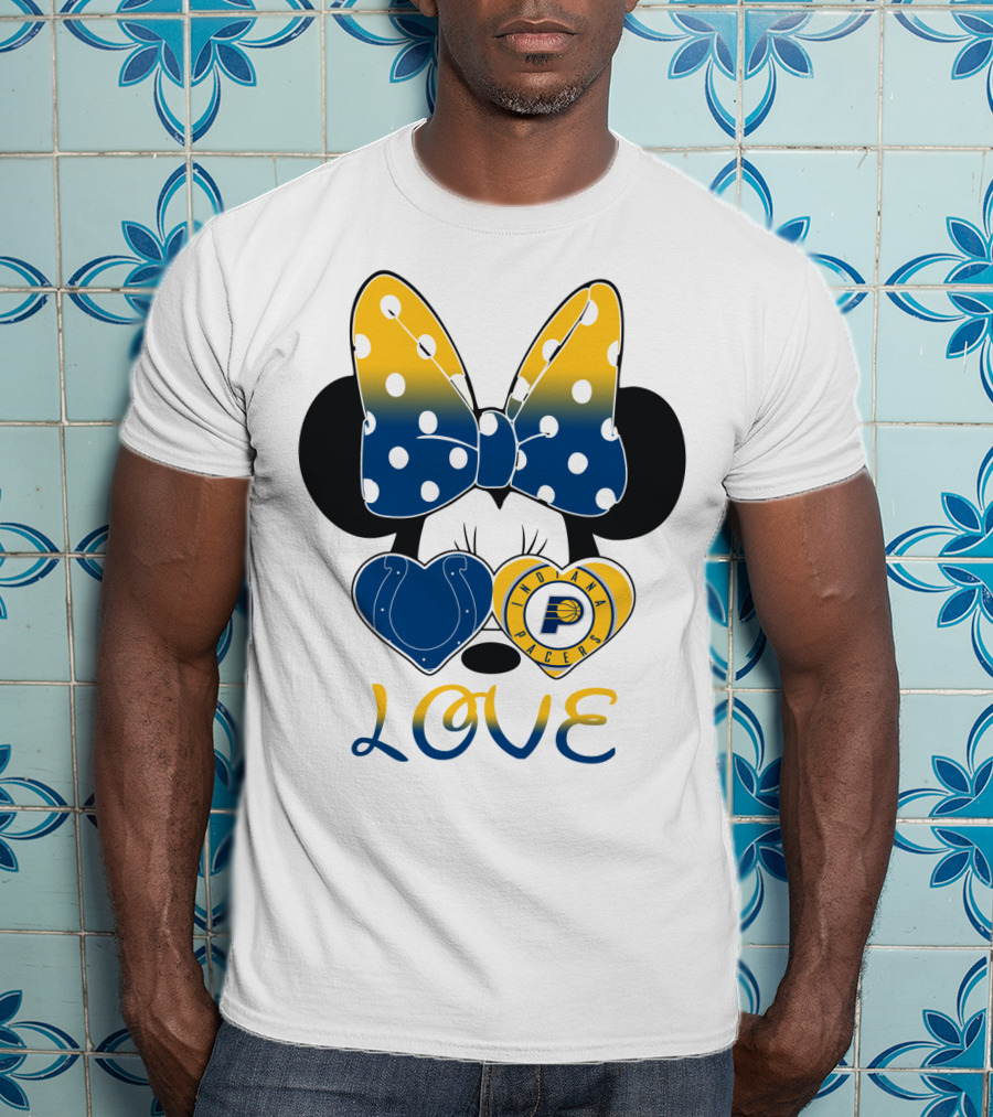 Minnie Mouse Indiana Pacers Love T-Shirt