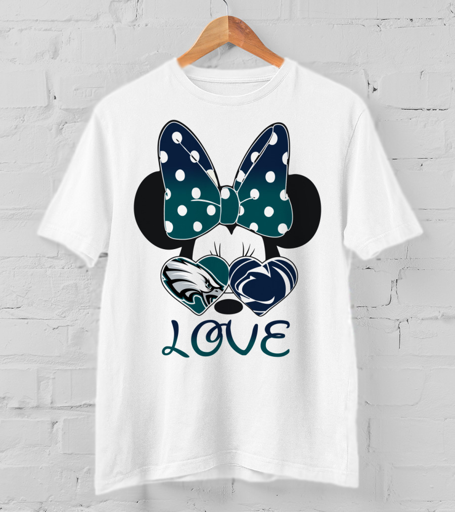 Love Mickey Eagle Penn State T-Shirt