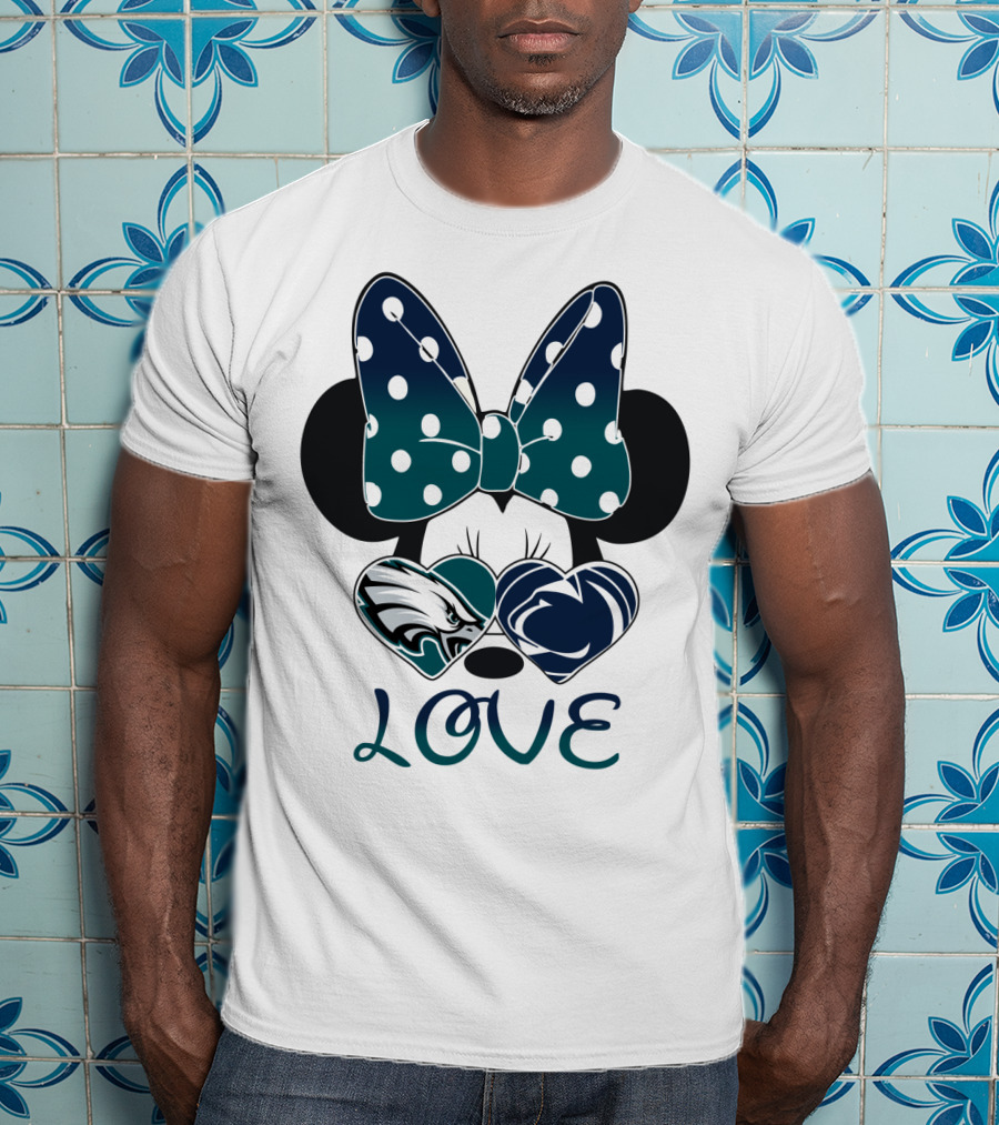 Love Mickey Eagle Penn State T-Shirt