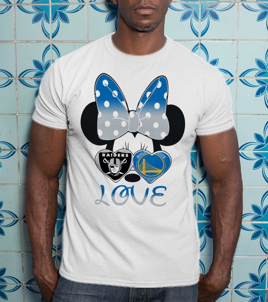Love Raiders Warriors Bow T-Shirt