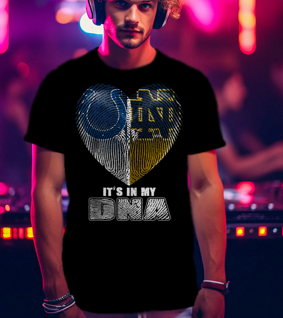 Indianapolis Colts Notre Dame It's In My Dna T-Shirt