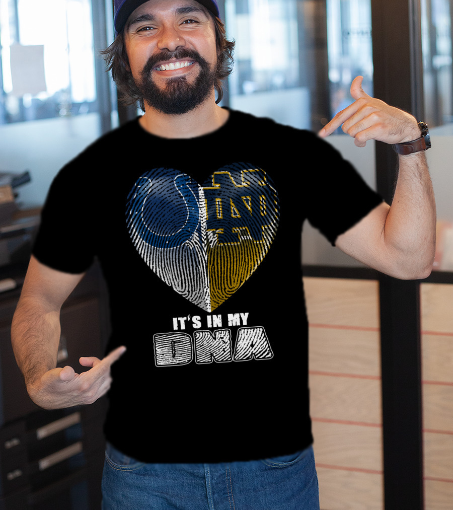 Indianapolis Colts Notre Dame It's In My Dna T-Shirt