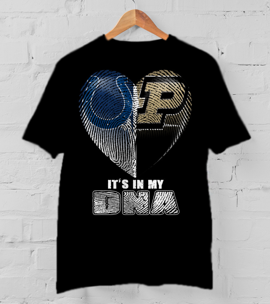 Colts Purdue It's In My Dna T-Shirt