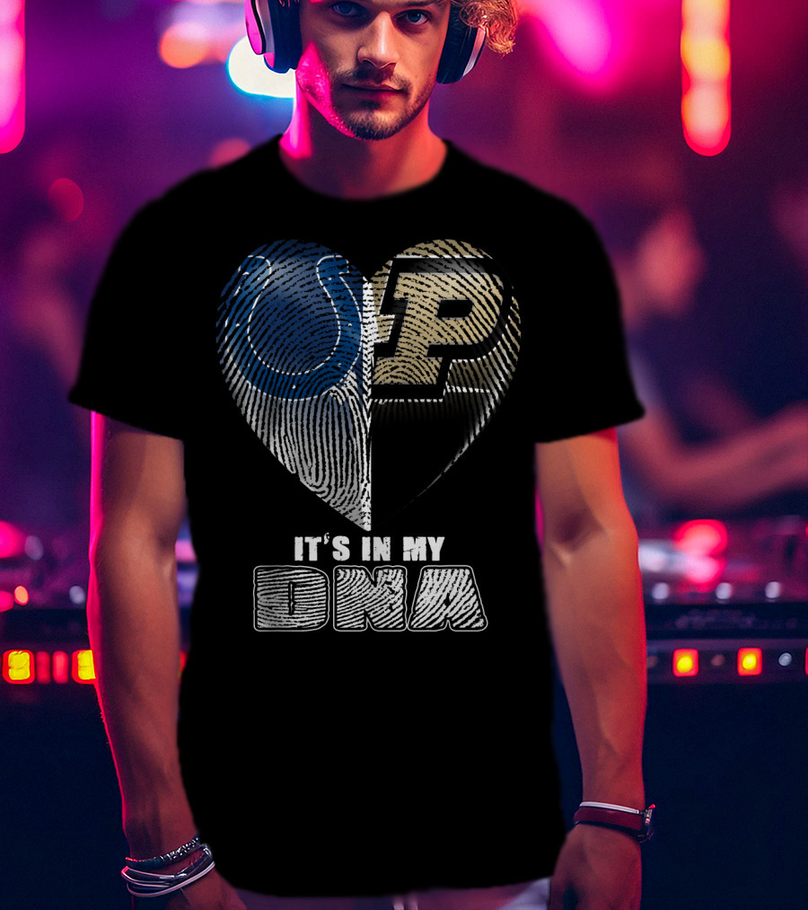 Colts Purdue It's In My Dna T-Shirt