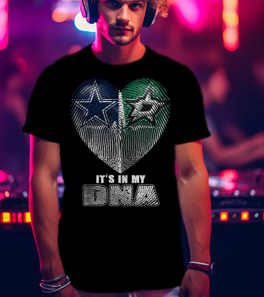 Cowboys Stars It's In My Dna T-Shirt