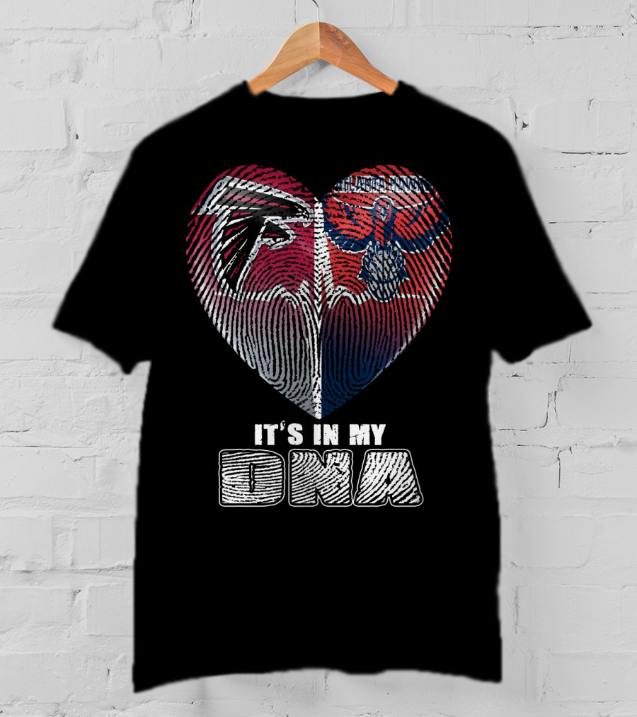 It's In My Dna Falcons Atlanta Basketball T-Shirt