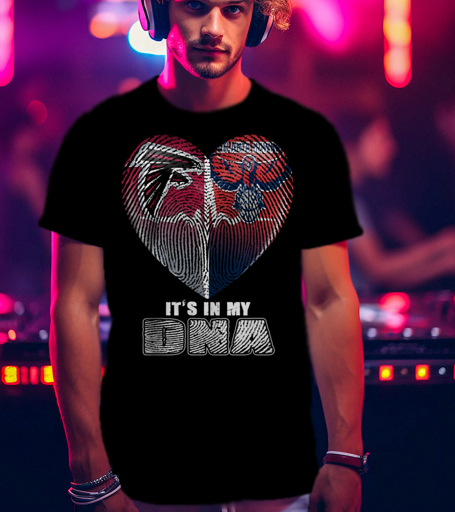 It's In My Dna Falcons Atlanta Basketball T-Shirt