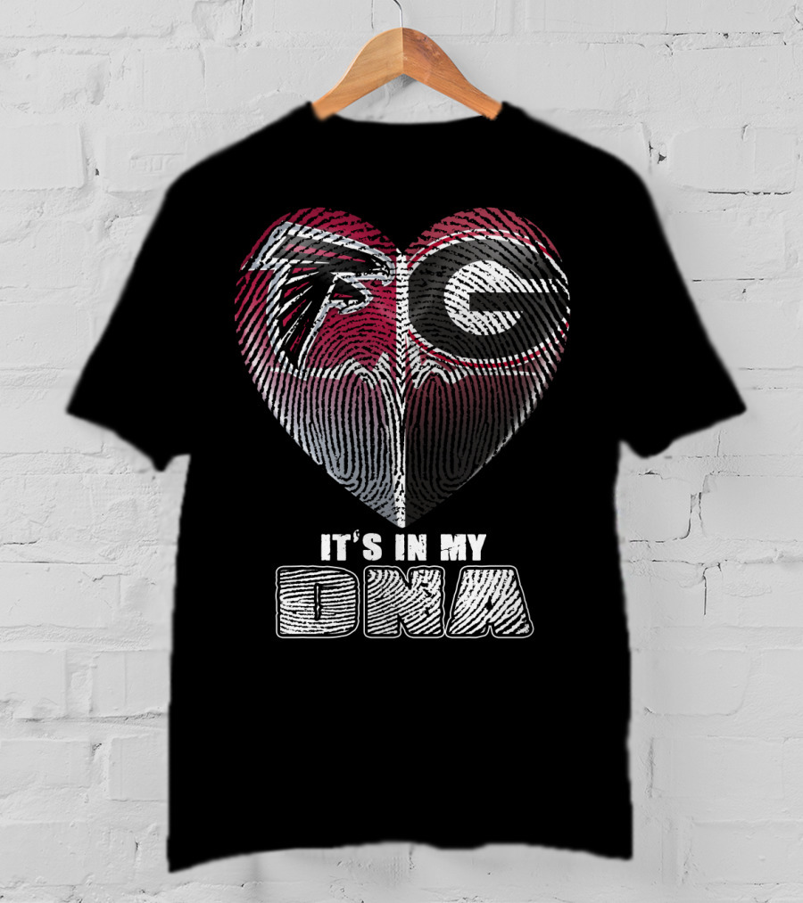 Atlanta Falcons Georgia Bulldogs It's In My Dna T-Shirt