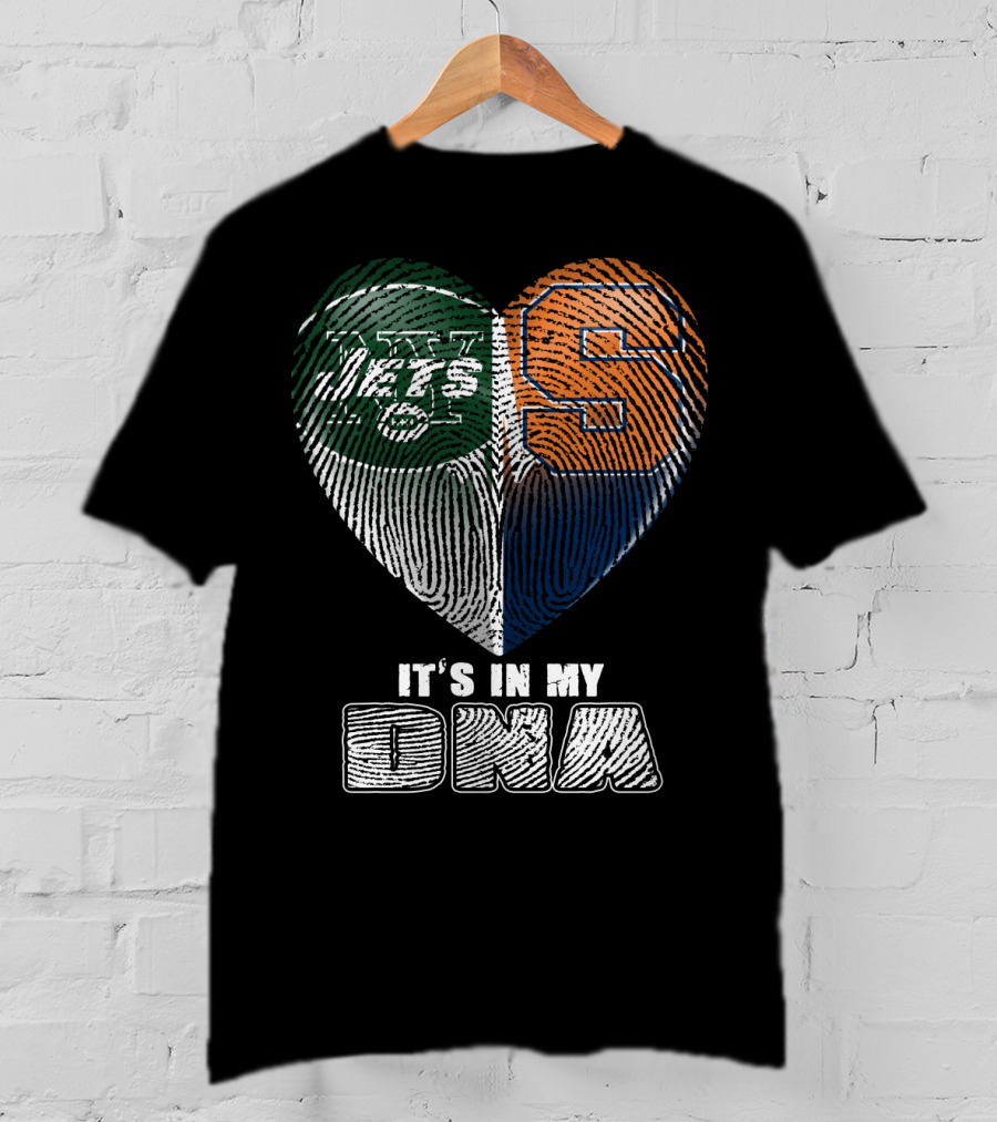 New York Jets Syracuse It's In My Dna T-Shirt